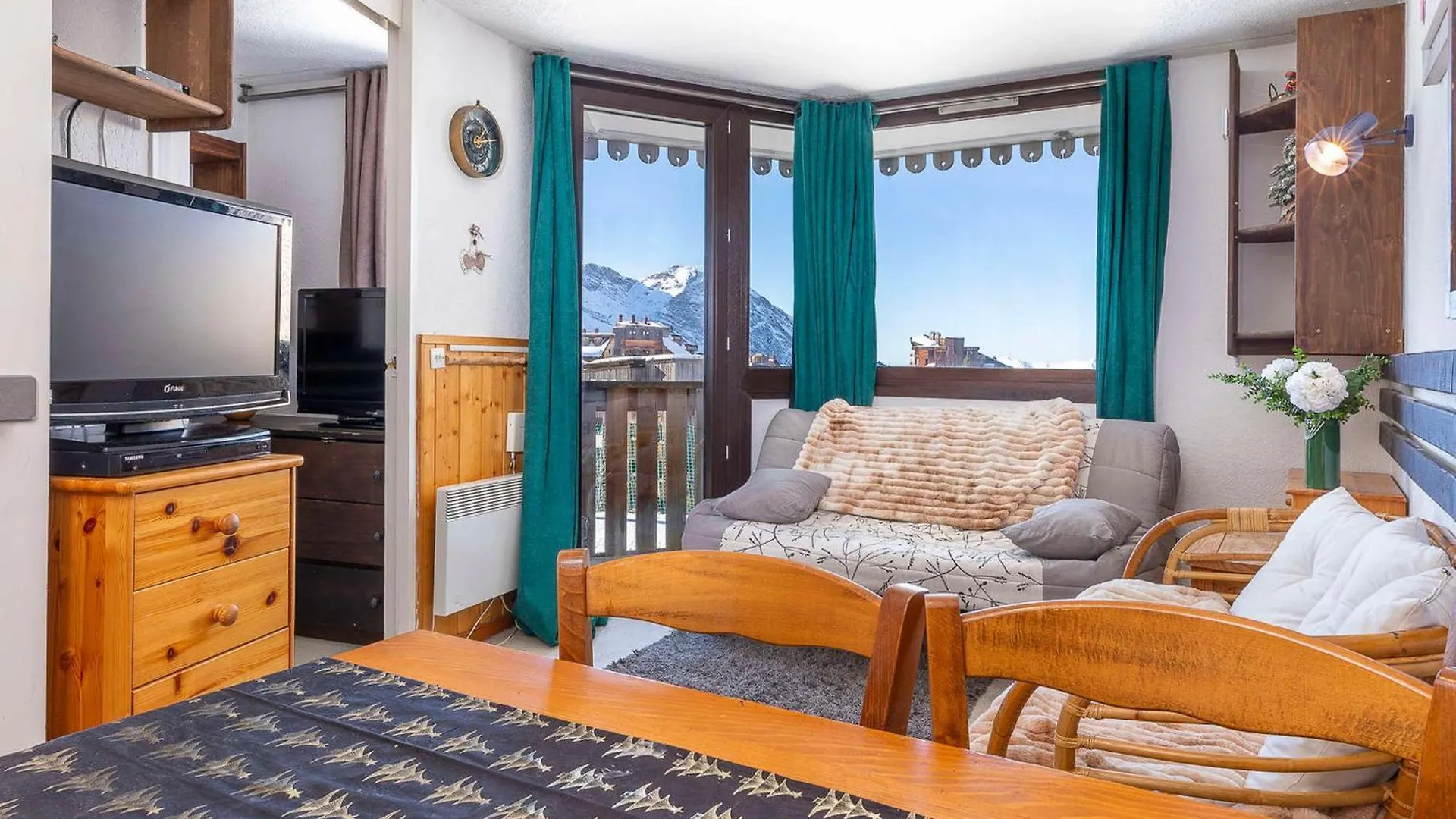 Charmant 2 Pieces Avec Balcon Expose Sud, Calme Et Proche Centre, Pour 4 Pers. A Avoriaz - Fr-1-314-277 Morzine